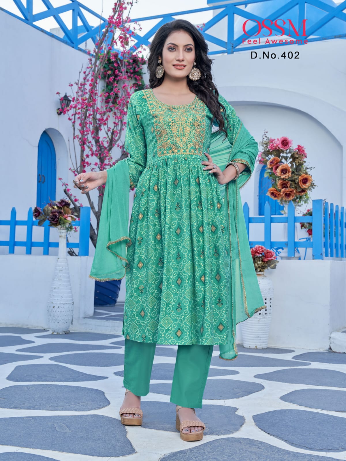 Mannat Vol 4 By Ossm Readymade Salwar Suits Catalog